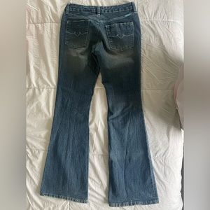 Flared Low cut jeans